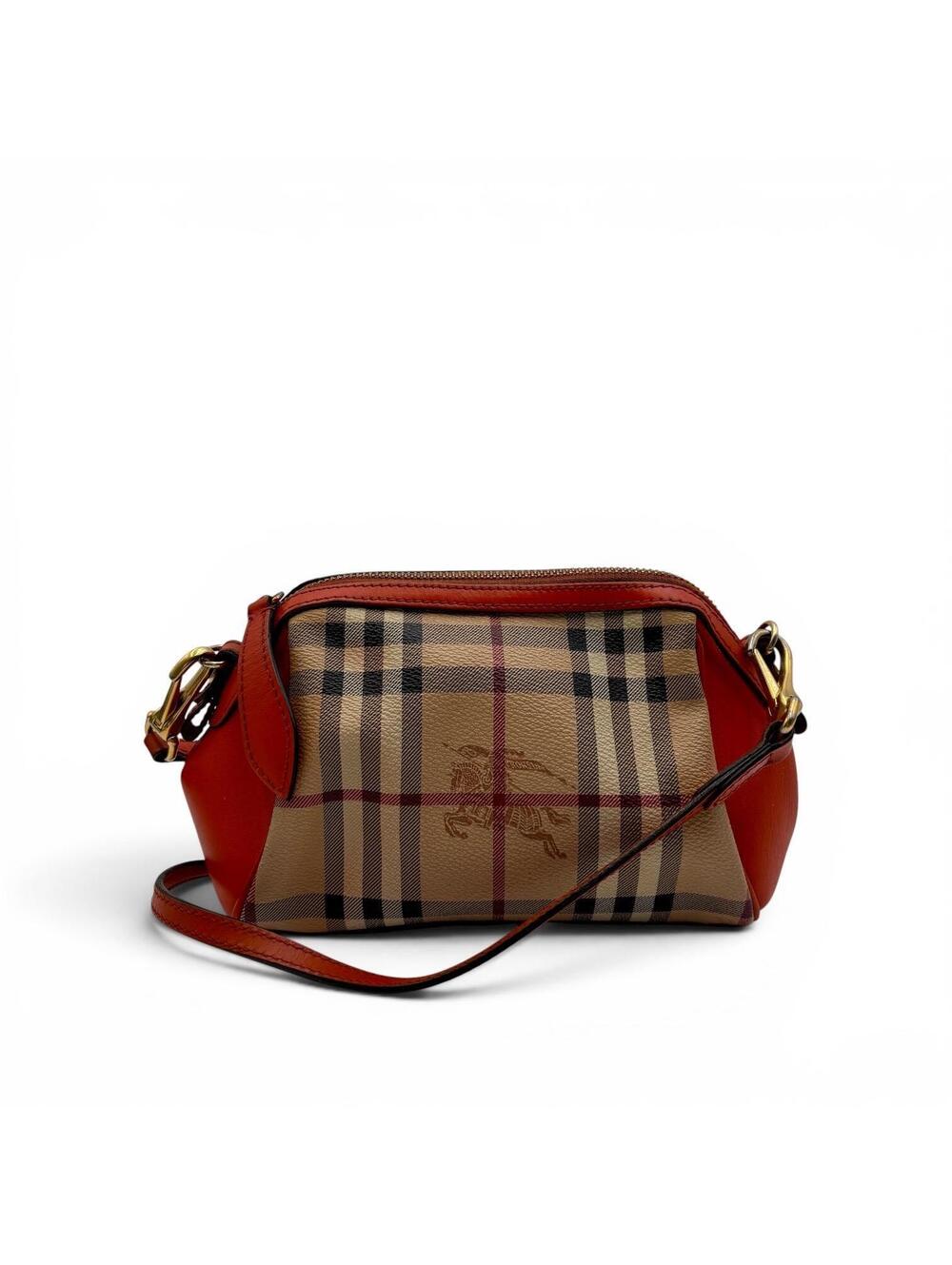 Burberry Haymarket Check Crossbody Bag